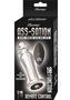 Ass-sation Remote Control Rechargeable Vibrating Metal Anal Lover - Silver